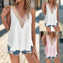 Load image into Gallery viewer, ☀️ VibeEase V-Neck Summer Tank Top