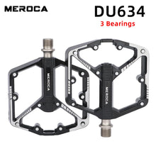 Load image into Gallery viewer, Bicycle Pedals Sealed DU Bearing Nonslip Pedal Mountain Road Bike Cycling Alloy Platform Mtb Pedal