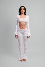 Load image into Gallery viewer, Scarlet Black Lace Knit Set