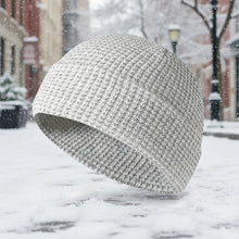 Load image into Gallery viewer, Unisex Winter Reflective Beanie – High Visibility Noctilucent Knit Hat