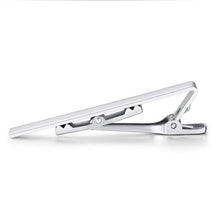 Load image into Gallery viewer, Simple Tie Clip Men Metal Copper Necktie Bar Clip Gold Silver Black 3 Bright Colors Best Gifts For Your Father Lover And Friends Simple Classic Bar Clasp Practical Necktie Accessories Fashion Men Tie Clips Luxury Clothing Jewelry