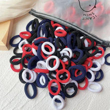 Load image into Gallery viewer, 20/50pcs Kids Elastic Hair Bands Girls Sweets Scrunchie Rubber Band for Children Hair Ties Clips Headband Baby Hair Accessories