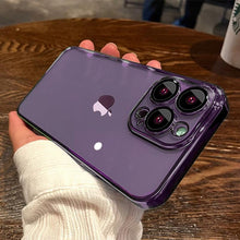 Load image into Gallery viewer, Luxury Square Transparent Case For iPhone 11 Pro Max Mini XR X XS Max 8 7 Plus Silicone Cover Protection Non-Yellowing Shockproof Phone Case for iPhone Elegant Transaprent Design For Iphone