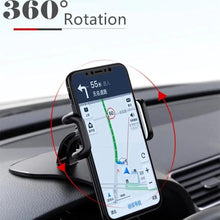 Load image into Gallery viewer, 360 Rotatable Car Phone Holder Universal Cell Phone Stands Car Rack Dashboard Support for Auto Grip Mobile Phone Fixed Bracket