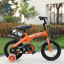 Load image into Gallery viewer, Children's Bicycles for Boys Aged 3-10 Years Old Children Girls Children's Bicycles with Flashing Auxiliary Wheels
