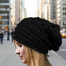 Load image into Gallery viewer, Oversized Slouchy Knitted Beanie