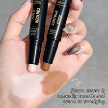 Load image into Gallery viewer, Double Ended Dual Purpose High Light Trimming Stick Three Dimensional Contour Nose Shadow Facial Shape Brighten and Trim