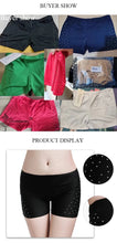 Load image into Gallery viewer, Belly Dance Safety Shorts Women's Belly Dance Clothes Leggings Tight-fitting Stretch Safety Pants with Diamonds Short Pants