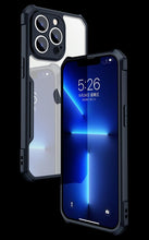 Load image into Gallery viewer, Phone Case For iPhone 14 13 12 Pro Max 14 Plus Shockproof Back Transparent Cover Camera Screen Protection Case Camera Cover Slim Clear Back with Shockproof Soft Bumper Frame Cover