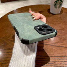 Load image into Gallery viewer, Business Iphone PU Leather Phone Case For iPhone 13 12 11 14 Pro Max Mini XR XS X Luxury Silicone Shockproof Soft Cover Ultra Thin Slim Leather Case Anti-Scratch Hard Back Cover for iPhone