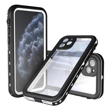 Load image into Gallery viewer, Waterproof Case For iPhone 14 13 12 11 Pro Max 14Plus 12Pro Durable Water Proof Cover Sport 360 Protect iPhone12 Mini Waterproof Case for iPhone Drop Resistant Iphone Clear Back