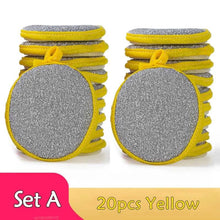Load image into Gallery viewer, 5/10/20Pcs Double Side Dishwashing Sponge Dish Washing Brush Pan Pot Dish Wash Sponges Household Cleaning Kitchen Tools