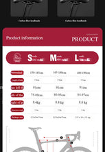 Load image into Gallery viewer, 2025 New Ultra-Light Carbon Fiber Road Bike Fast Racing Bicycle with Hydraulic Disc Brakes 16/24-Speed Gear Shift Drop Handlebar