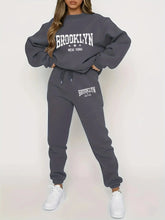 Load image into Gallery viewer, Women’s Plush Hoodie & Pants Sweater Set – Cozy Winter Tracksuit