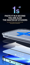 Load image into Gallery viewer, 8K HD Anti Peeping Luxury Fast Install Full Cover Glass Screen Protector For iPhone 14 13 12 11 PRO MAX MINI X XS 9H Hardness Tempered Glass Scratchproof Shatterproof Bubble Free Screen Protector For iPhone