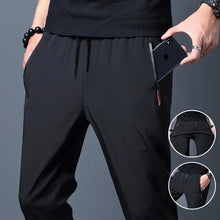 Load image into Gallery viewer, Slim Fit Stretch Jogger Pants with Elastic Waist