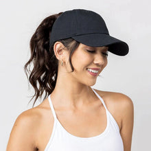Load image into Gallery viewer, Women’s High-Ponytail Baseball Cap