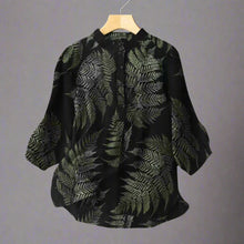 Load image into Gallery viewer, Vintage Cotton-Linen Button Down Blouse