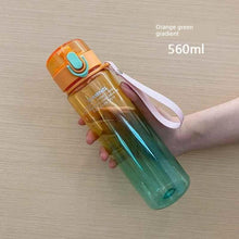 Load image into Gallery viewer, Casino Frosted Sports Water Bottle Plastic Portable Bottle With Lid For Men And Women