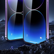 Load image into Gallery viewer, 100D Full Cover Tempered Glass For iPhone 14 11 12 13 Pro Max XR X Screen Protector On iPhone 14 Pro Max Curved Protective Glass Screen Protector Tempered Glass Military Shatterproof & Longest Durable Screen Protector For iPhone
