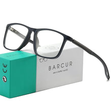 Load image into Gallery viewer, BARCUR Lightweight Sports Reading Glasses for Men & Women – Ultra-Light PC Frame Durable Presbyopia Eyewear with HD Transparent Acrylic Lenses – Comfortable Rectangle Readers for Casual Daily Wear and Outdoor Use