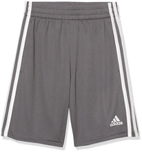 Load image into Gallery viewer, adidas boys Classic 3-stripes Shorts 7 White - # BOAA11610001