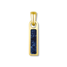 Load image into Gallery viewer, Birthstone Tag Pendant - 14K Gold