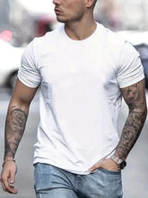 Load image into Gallery viewer, Mandotos Cotton T Shirts Pack Of Five Short Sleeve O Neck Casual Basic Oversize For Men And Women