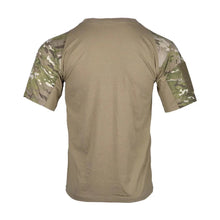 Load image into Gallery viewer, Mens Camouflage Shirts Tees Tactical Combat Shirt Hunting Clothes Tops Workout Clothing Outdoor Breathable Camo T Shirt