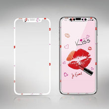 Load image into Gallery viewer, Flowers Screen Protector For iPhone 11 12 13 Pro Max Soft Edge Tempered Glass For iPhone XS MAX XR 13mini Lovely Protect Film Floral Design Tempered Glass Screen Protector For iPhone