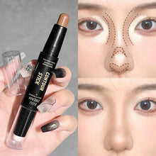 Load image into Gallery viewer, Double Ended Dual Purpose High Light Trimming Stick Three Dimensional Contour Nose Shadow Facial Shape Brighten and Trim