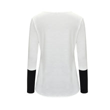 Load image into Gallery viewer, Maternity Nursing T-Shirt with Stitching and Long Sleeves - # BAGE211510102-NURSG