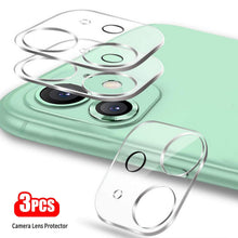 Load image into Gallery viewer, 3PCS HD Camera Lens Protector For New iPhone 14 13 12 Pro MAX Tempered Glass Cover Anti-Spy Tempered Glass Film Camera Lens Protector Tempered Glass