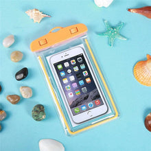 Load image into Gallery viewer, Waterproof Phone Case Universal Mobile Cover case For iPhone 13 Pro Max Phone Bag Underwater Case Phone Plastic Waterproof Underwater Pouch for Mobile Phone Case & Strap
