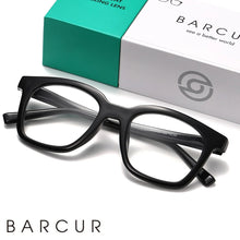 Load image into Gallery viewer, BARCUR Fashion Retro Leopard Pattern Women's Presbyopia Glasses Durable Multi-Degree PC Rectangular Small Frame with Transparent Acrylic Lenses for Reading or Work