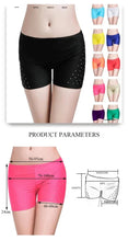 Load image into Gallery viewer, Belly Dance Safety Shorts Women's Belly Dance Clothes Leggings Tight-fitting Stretch Safety Pants with Diamonds Short Pants