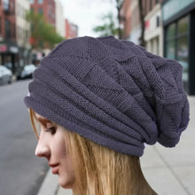 Load image into Gallery viewer, Oversized Slouchy Knitted Beanie