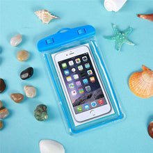 Load image into Gallery viewer, Waterproof Phone Case Universal Mobile Cover case For iPhone 13 Pro Max Phone Bag Underwater Case Phone Plastic Waterproof Underwater Pouch for Mobile Phone Case & Strap