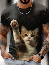 Load image into Gallery viewer, 🦁 3D Animal Print Funny T-Shirt – Bold Summer Streetwear