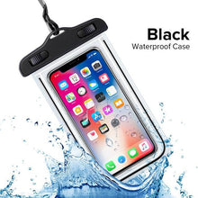 Load image into Gallery viewer, Swimming Bags Waterproof Phone Case Water proof Bag Mobile Phone Pouch Cover for iPhone 12 Pro Xs Max XR X 8 7 Phone Case Bag With Lanyard Compatible with iPhone