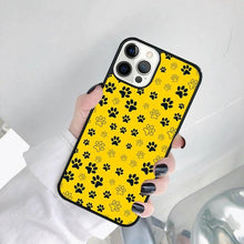 Load image into Gallery viewer, Dog Foot Print Colorful Pattern Phone Case For Iphone 14 Se 2020 Xr Xs 11 12 13 Mini Pro Max 6 7 8 Plus Ultra Designer Printed Hard Back Case