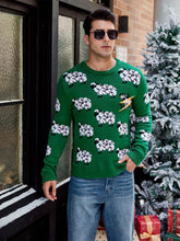 Load image into Gallery viewer, Sheep Jacquard Casual Long-Sleeve Ugly Christmas Sweater | NCS