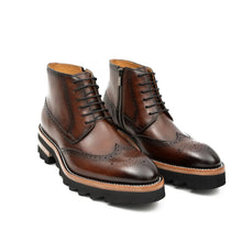 Load image into Gallery viewer, Side - Zipper Martin Boots Coffe