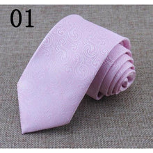 Load image into Gallery viewer, Sleek Collection Skinny Ties - 20 Colors & Styles