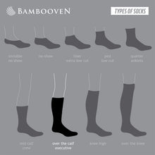 Load image into Gallery viewer, Men’s Bamboo Dress & Trouser Socks 6-Pack - 626
