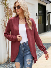Load image into Gallery viewer, Solid Color Mid-Length Sweater Cardigan | NCS