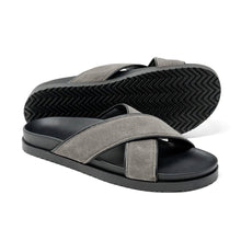 Load image into Gallery viewer, Women's Grigio Amalfi Crossover Sandal