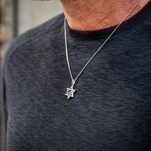 Load image into Gallery viewer, Star Of David Pendant - Silver