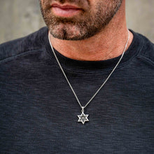 Load image into Gallery viewer, Star Of David Pendant - Silver