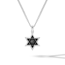 Load image into Gallery viewer, Star Of David Pendant - Silver